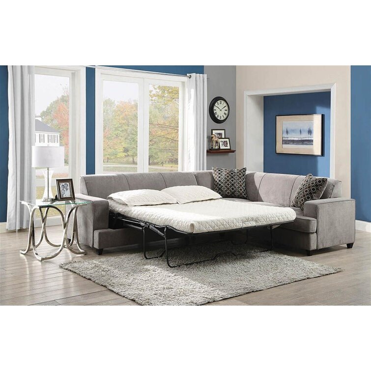 Wayfair small sectional deals sleeper